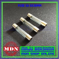 Fuse 5A 250V - Fuse 5A 250V 6x30 mm