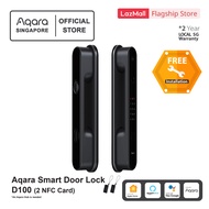 Aqara Smart door lock Aqara D100 Smart Door Lock (Zigbee Edition). Apple HomeKey & Google Home Integ