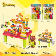 Children's Educational Toys Multifunctional Study Table Block Bricks BRO1366