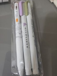 mildliner螢光筆+zebra原子筆