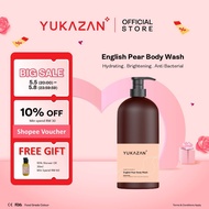 Yukazan English Pear Hydrating Body Wash Body Shower Foam / Body Shampoo