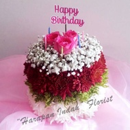 Fresh Flower Cake Live Flower Cake/