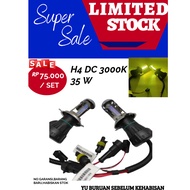 H4 3000K CAR MOTORCYCLE HID BULB