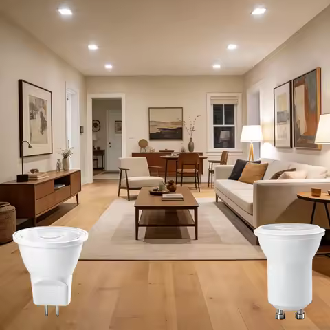 10pcs Led Bulb AC220-240V Foco Lamp GU11 MR11 GU10 GU4 GU5.3 Bulbs Warm Lighting Equivalent 60W for 