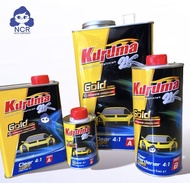 แลคเกอร์ 2K KURUMA4:1 ขนาดสุทธิ 4 ลิตร แถมฟรีกระชอนกรองสี แลคเกอร์เคลือบเงาสีรถยนต์