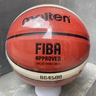 Original Molten Basketball Ball GG7X BG4500 BG5000 Size 7 Rubber High Quality Standard For Outdoor Or Indoor Training Sports