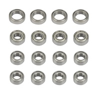 16Pcs Ball Bearing Kit for Tamiya TT02 TT-02 TT02D TT-02D 1/10 RC Car Upgrade Parts Accessories