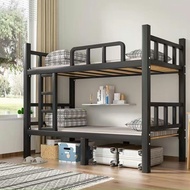 R2  loft steel ⚡  R2 TYL bunk iron frame bed with ladder and guardrail ⚡  R2