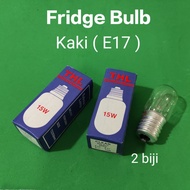 2biji E17 Fridge Bulb Freeze Bulb Lampu Peti