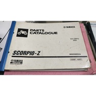 YAMAHA SCORPIO Z CATALOG GUIDEBOOK 2004 EDITION