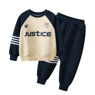 GRRRR Children's Clothing Autumn Winter New Products Children's Suit Fleece-Fleece Boy Clothes Loose