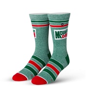 Pepsi Mountain Dew Merchandise Funny Crew Socks Men's, Assorted Styles