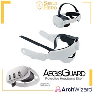 Shield Hero AegisGuard Protective Headband Elite 1 for Meta Quest 3 🚀 Meta Quest 3 Accessory - ArchWizard