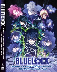 Blue Lock Season 1-2 + Movie Episode Nagi Japanese Anime DVD Subtitle English Chinese