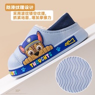 Paw Patrol Children's Cotton Shoes Boys Girls Autumn Winter Waterproof Anti-slip Cotton Slippers Baby Fur Slippers Can Wear Outside