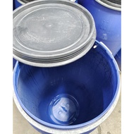 tong plastik 160 liter open top,tong air,tong second hand,tong kosong,tong biru