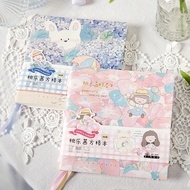 Dorothy Square Notebook Handbook Cute Cartoon Girl Heart Grid Notebook Small Square Notebook Handboo