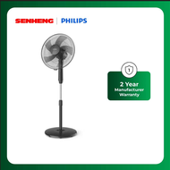 Philips 600 Pedestal Fan 5 Blades 45W Black ACP620/01