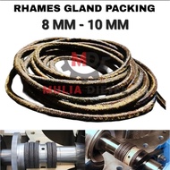 Rhemes Rames Gland Packing Paking 8mm 10mm 5/16 3/8 NS50 NS80 NS100 Seal Sil Asbestos Rope Rhames