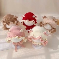 [ 4 months - 2 years old ] Warm Windproof Baby Girl's Wool Hat with Adorable Tie for Baby