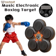 TOUCHMALL No Drill Smart Music Electronic Boxing Wall Target with Display Screen and LED Lights Sand