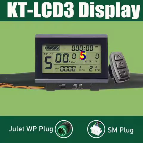 New KT LCD3 Display 24V/36V/48V KT LCD4 LCD5 LCD8S LCD8H LCD9 LCD10H LCD11 LED900S LED890 TF01 Color