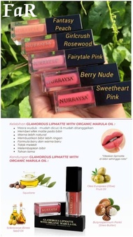 GLAMOROUS LIPMATE WITH ORGANIC MARULA OIL