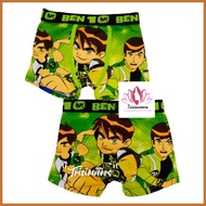 ◮ ☢︎ ✘ Ben10 Character Boxer Brief For Kids