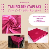 Tupperware Tablecloth