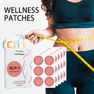 Professional Body Shaping Patch with Peach Kernel Oil & Acetyl Hexapeptide-8, Boosts Metabolism, Fir