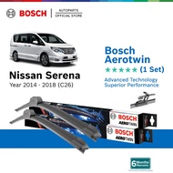 Bosch Aerotwin Retrofit U Hook Wiper Set for Nissan Serena C26 (26"/14")