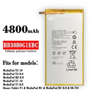 ◊♀For the S8 huawei honor tablet 2-701 - u/w T1-801 tablet battery HB3080G1EBC (8 inches)