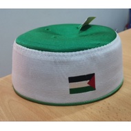 KOPIAH BENDERA AMAN PALESTIN