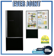 [Free Gift] Hitachi R-B570P7MS Bottom Freezer Fridge || Free Vacuum Container Gift Set + Free Disposal