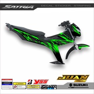 STRIPING STICKER SATRIA FU FI / STRIPING MOTOR SATRIA FU INJEKSI KEREN