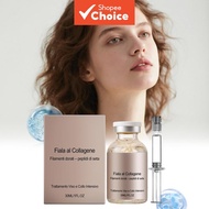 Hydrating Ampoule Serum 30ml Deep Collagen Silk Peptide EGF Ampoule, Copper Peptides Serums Brighten