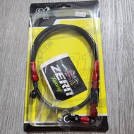 สายเบรค ปลดวาล์วของแท้ ZERN8.1 สีดำตัดแดง หัวฟันเฟือง หัว90 ยาว36นิ้ว ใส่ WAVE / DASH / LS / R15 / M