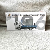 微影 Tiny 196 ISUZU N Series Glass Transport Truck 玻璃運送車 捷榮鋁質玻璃