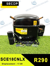 SECOP COMPRESSOR - SCE18CNLX / R290 / DISP : 17.69 / LBP