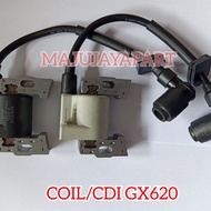 coil/CDI gasoline engine loncin 2 cylinder LC12000/Gx620 - Hitam