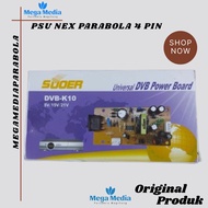 AC Matic Adaptor PSU Power Supply Receiver Nex parabola Mengatasi Receiver Mati