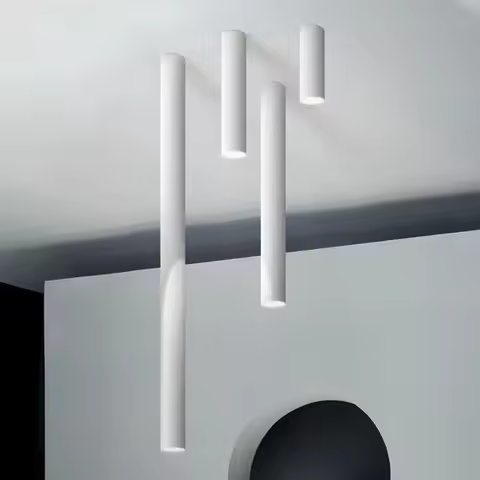 Dimmable Downlight Long Tube Surface Mounted Modern 7W 12W Led Spot Light Indoor Living Room Kitchen