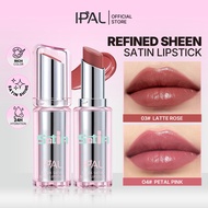 IPAL Sleek Satin Soul Lipstick | Hydrating Care Lasting Color Non-Sticky Feel Makeup Glossy Waterpro