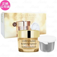 【Estee Lauder 雅詩蘭黛】 無敵膠原無敵組(年輕無敵膠原霜75ml+年輕無敵膠原霜補充罐75ml)(公司貨)