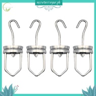 [mxwtnv71rgur] Strong Hanging Rotating Spinner Hooks 110 Pounds Capacity 4PCS Paint Rotary Swivel Ho