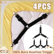 Bed Sheet Corner Fastener Clips Bed Sheet Lock Holder 4pcs Bed Sheet Gripper