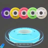 New 8pcs speed inline skatesLUMINOUS LED Wheel 85A  62 64 68 70 72 76 80mm Flash Skate Wheels LED Li