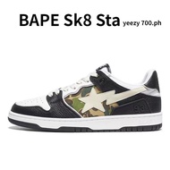 Bape Sk8 Sta Fashion Style UA Sneakers Bape Sta Low-Top Men's Casual Shoes Sneakers Rubber Shoes KLU