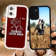 Z-28 PUBG Game White Black Case Casing for OPPO A77 A96 A77s Realme C33 9i Case