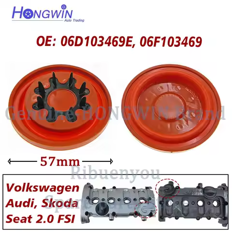 1/2/5/10 06D103469E 06F103469 Valve Cover Membrane For Volkswagen Golf Variant Audi A4 S4 A3 S3 Avan